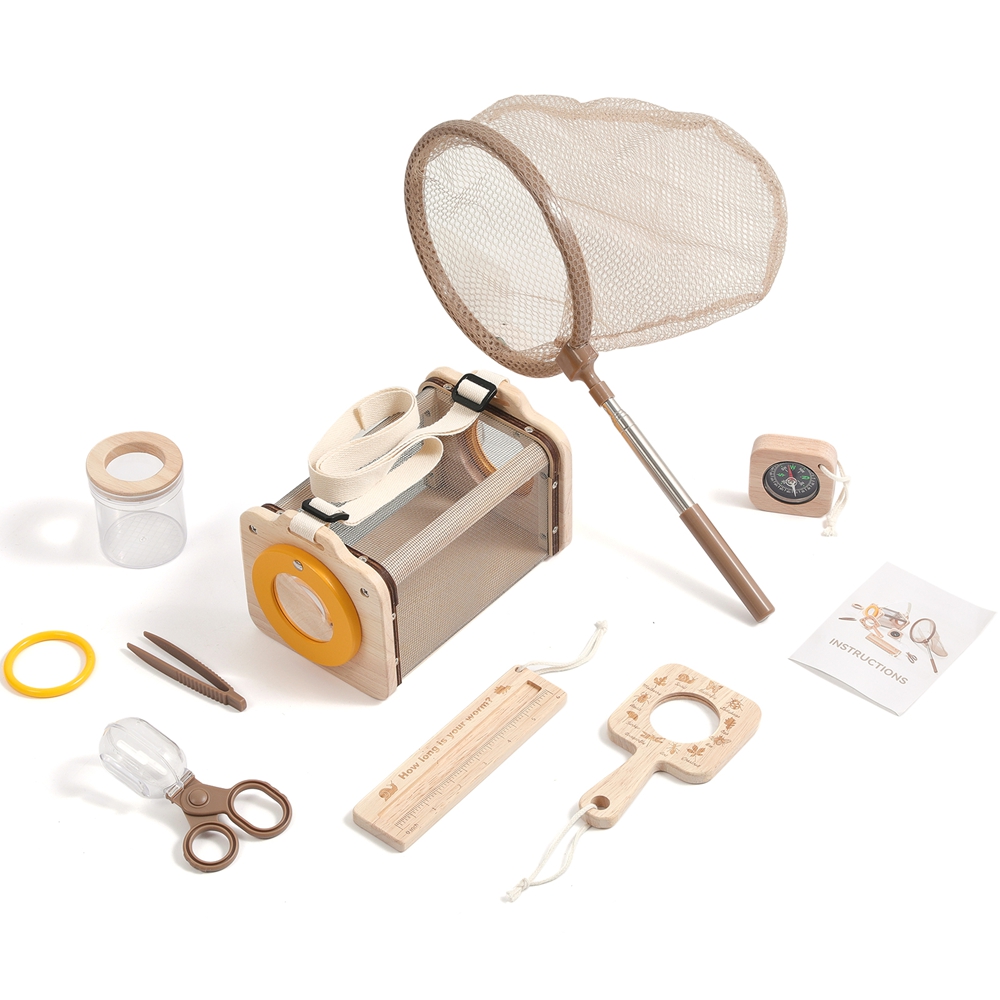 Outdoor Adventure Kit For Kids - Jouets éducatifs Montessori, ensembles d'aventure en