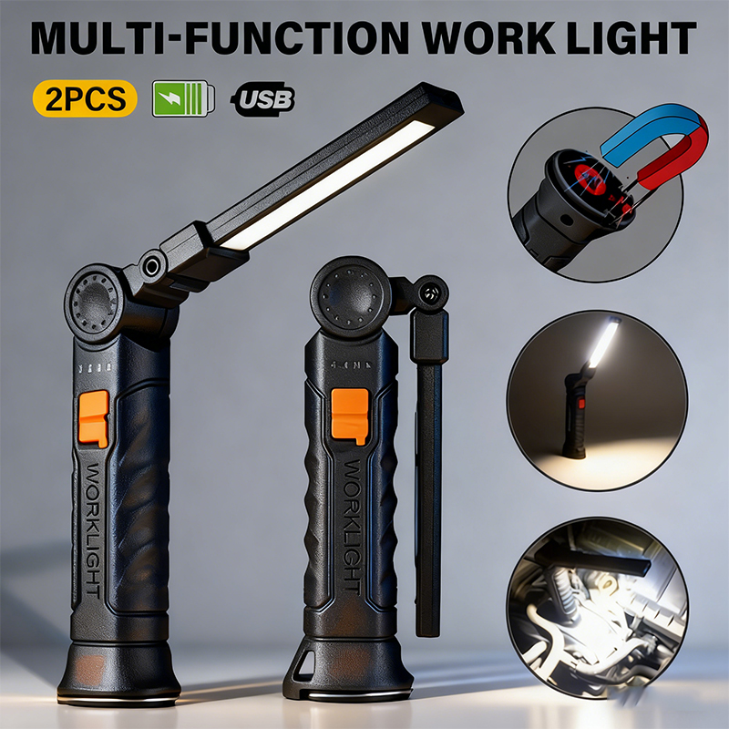 Outdoor Adventure Trips - Lampe de poche LED COB Portable,
