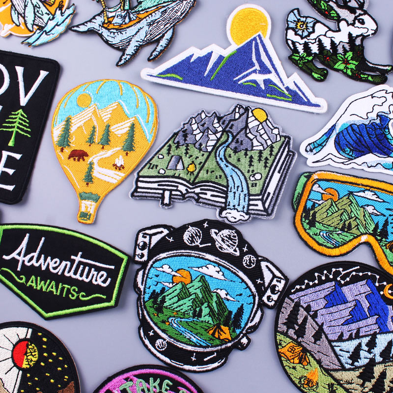 Outdoor Adventure And Travel Show - Patchs de voyage Nature Adventure pour