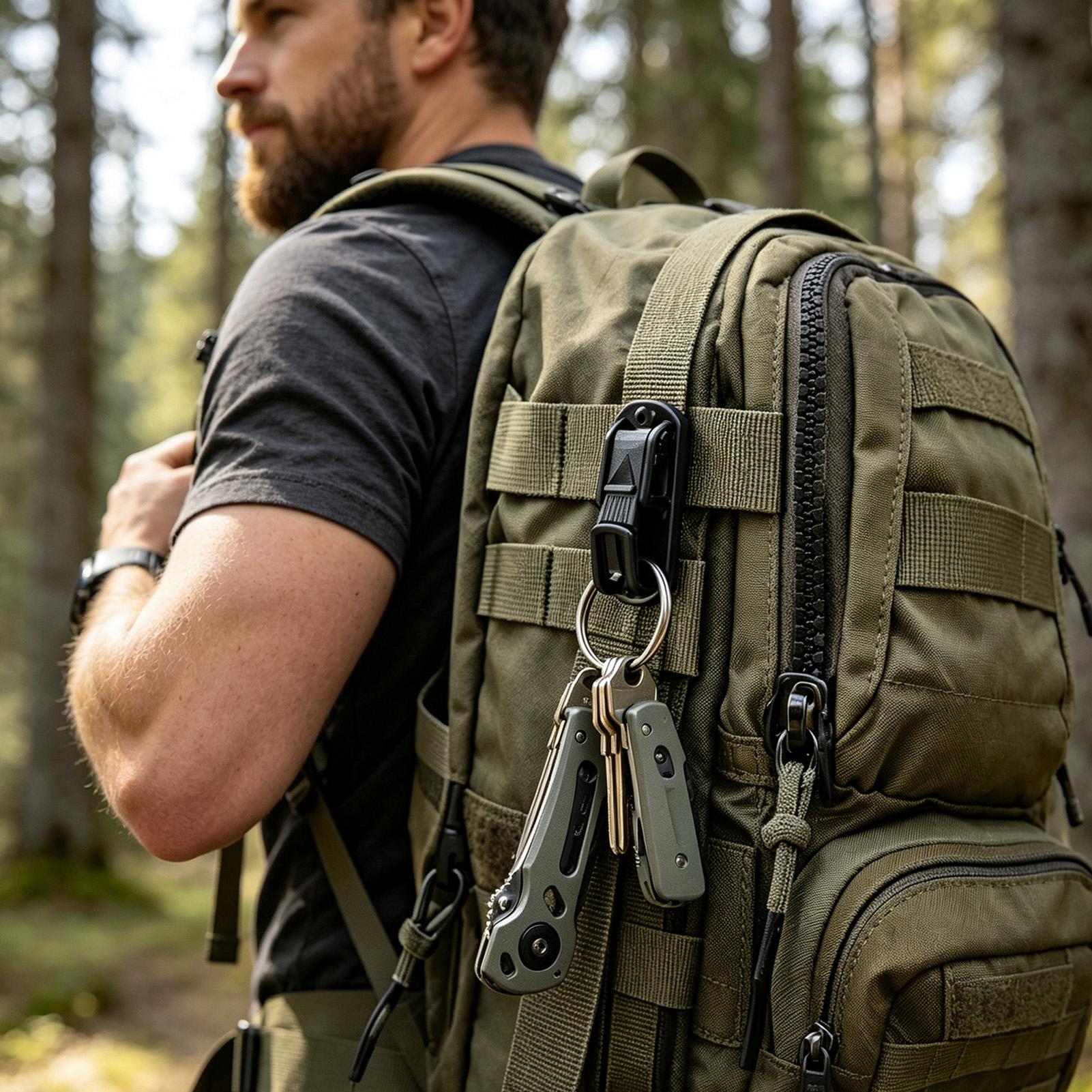 1 pièce, clip multifonctionnel - Outdoor Adventure Backpack avis et prix