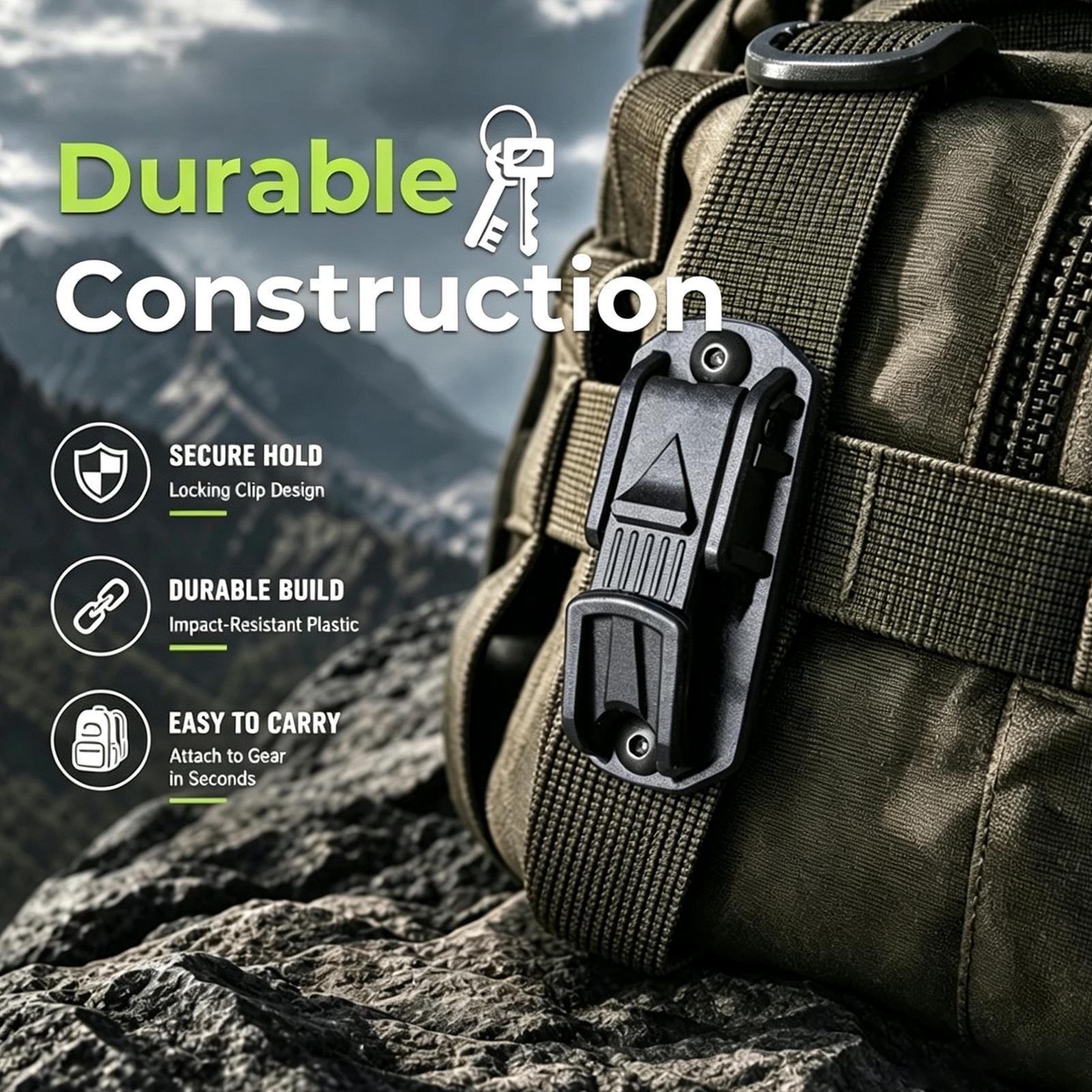 1 pièce, clip multifonctionnel - Outdoor Adventure Backpack avis et prix