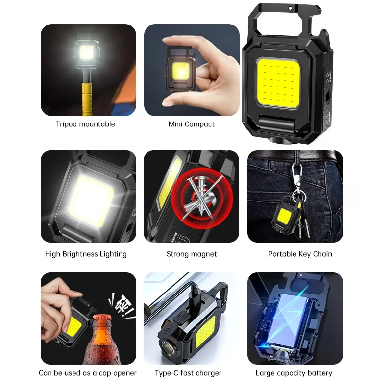 Mini lampe de poche porte-clés - Outdoor Adventure Trips avis et prix