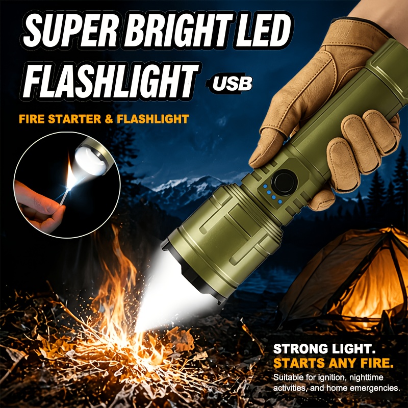 Lampe torche, briquet et batte - Outdoor Adventure Trips avis et prix